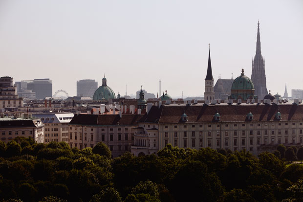 Vienna, Cattedrale di Santo Stefano ©WienTourismus / Peter Rigaud Legend: Vienna from Above: View to St. Stephans Cathedrale