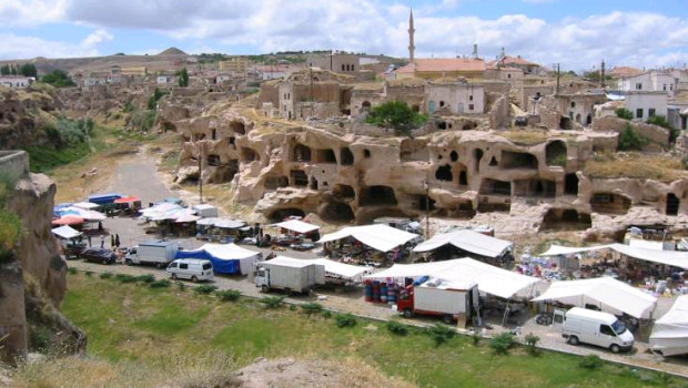 Ozkonak in Cappadocia in Turchia