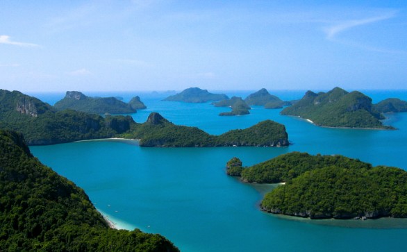 Il parco marino di Ang thong in Thailandia