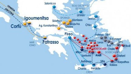 Traghetti per la  Grecia