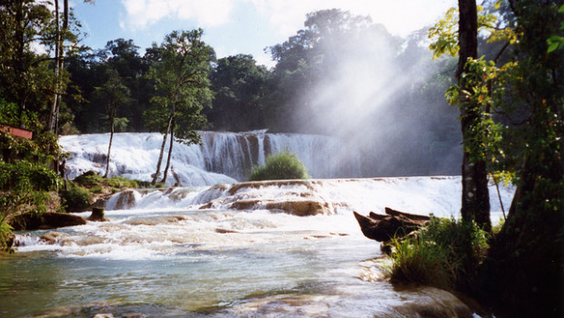 Messico cascate Agua Azul
