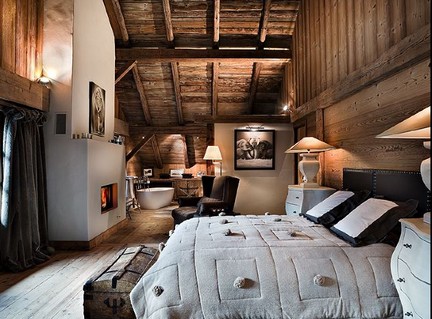 Un romantico chalet di montagna per una vacanza di lusso sulle alpi Chalet in montagna
