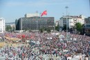 Immagini degli scontri ad Istanbul in Turchia