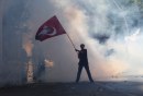 Immagini degli scontri ad Istanbul in Turchia