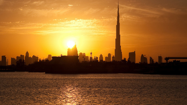 Dubai tramonto