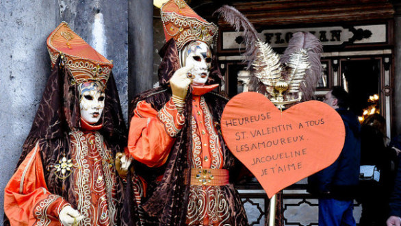 San Valentino e Carnevale a Venezia
