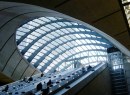Stazione metro di Canary Wharf a Londra